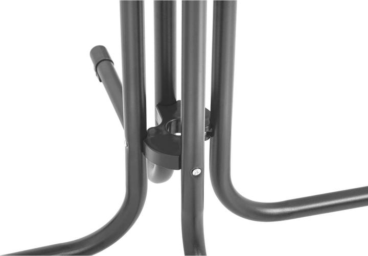 Actual product image Royal Catering Stehtisch klappbar Bistrotisch Bistro Tisch Bartisch Gastro runf Ø 80 cm grau (89 x 80 cm)