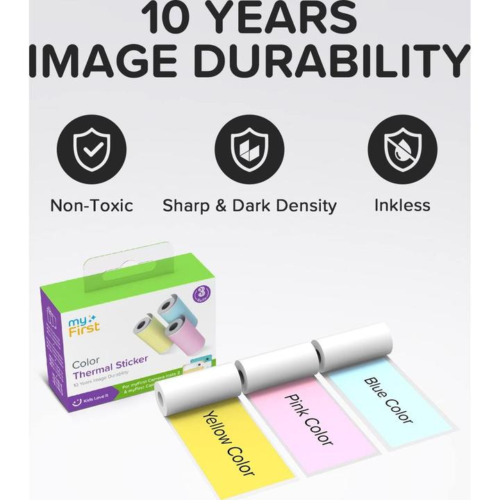 Actual product image myFirst Thermal stickers