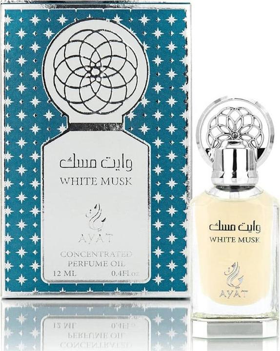 Actual product image Ayat Perfumes Parfum Oil 12ml Alcohol-Free Musk Unisex Oriental Arabic Oud Natural Amber Dubai Scent (Extrait De Parfum, 12 ml)