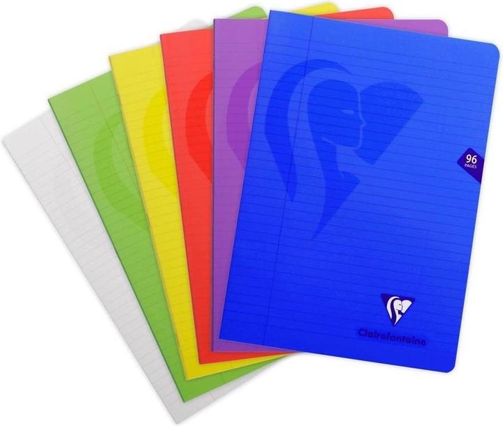Bleu, Rouge, Vert, Blanc, Jaune, Lila