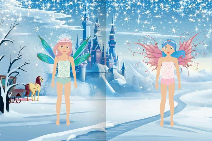 Produktbild Sticker-Anziehpuppen Metallic - Winterf