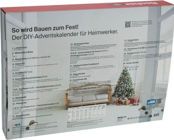 Produktbild Fischer Adventskalender 2026