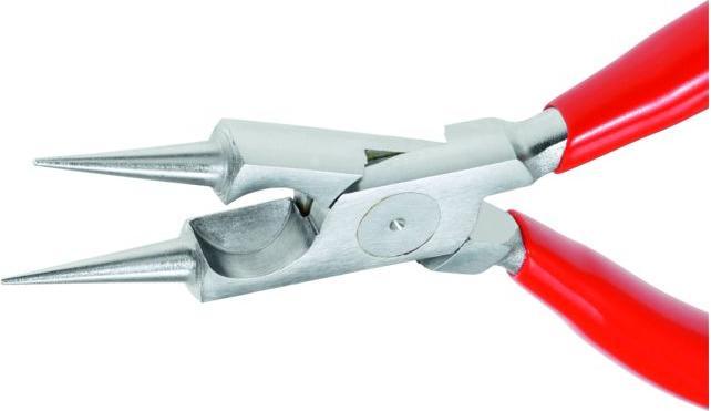 Actual product image Knipex Round Nose Pliers with cutting edge (130 mm)