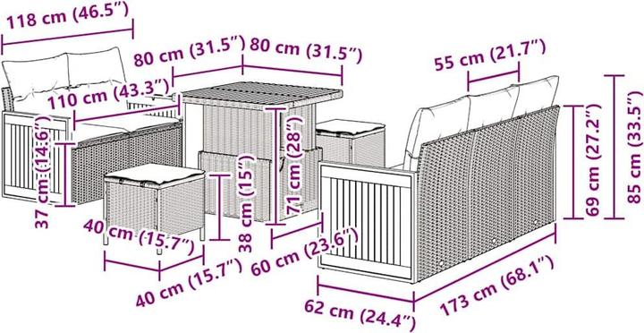 Produktbild vidaXL Memphis