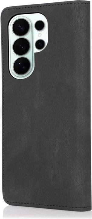 Actual product image Cover-Discount Leather-look mobile phone case with flip function (Samsung Galaxy S26 Ultra)