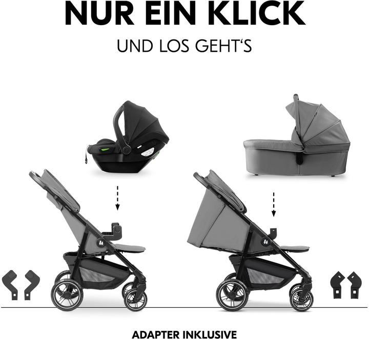 Produktbild Hauck Shop N Care Trio Set Grey