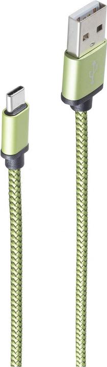 Productafbeelding Shiverpeaks BS14-50119 USB-kabel 0,9 m USB 2.0 USB A USB C Groen (0.90 m, USB 2.0)
