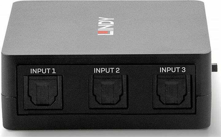 Produktbild Lindy 3 Port Optical Audio Switch (TOSLINK)