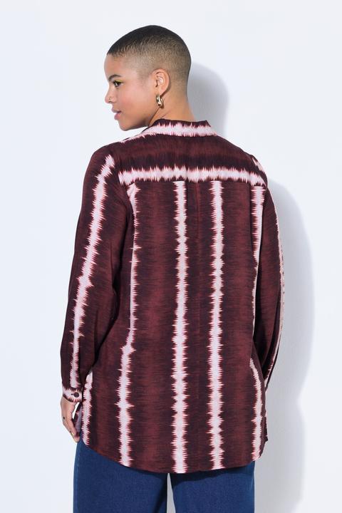 Immagine prodotto Studio Untold Camicia dal taglio dritto con righe batik e maniche lunghe (46, 48)