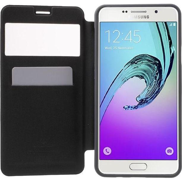 Goospery WOW Bumper Series (Samsung Galaxy A7 (2016)), Smartphone Hülle, Grau