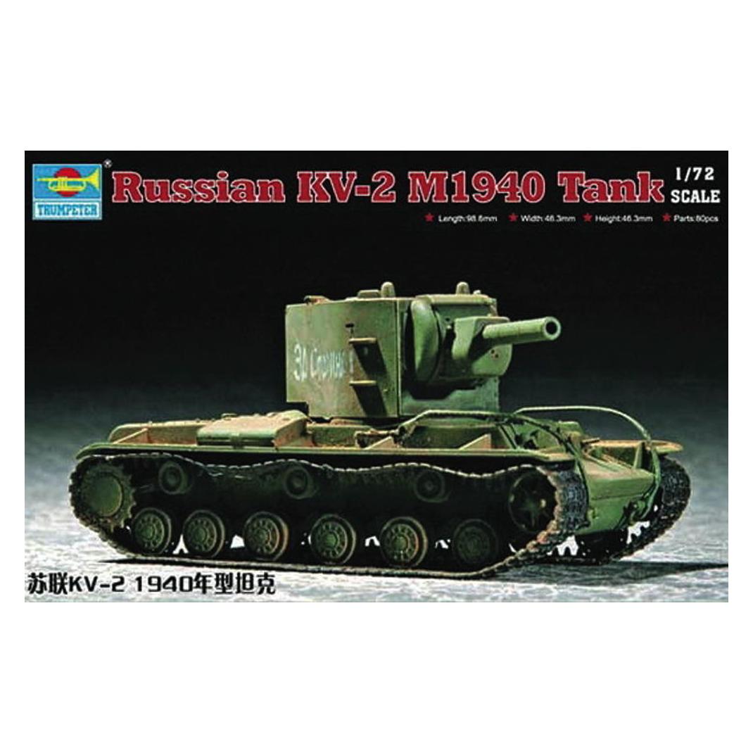 Trumpeter Sowjet M1940 KV2 Tank- (MTR-07235)
