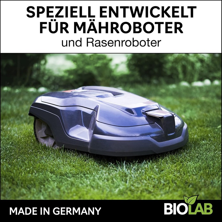 Actual product image Biolab Bio Mähroboter Reiniger (Mowing robot)
