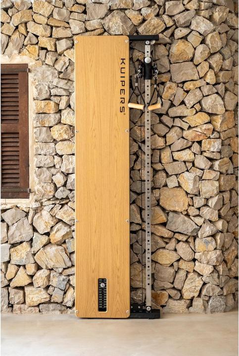 Produktbild Kuipers Fitness Kraftstation Slim Seilzugturm helle Esche, Gewicht: 30 kg