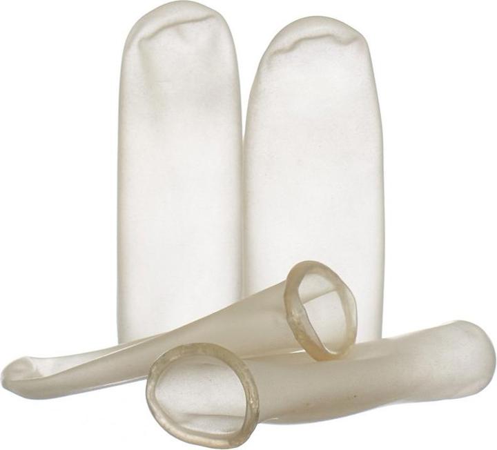 Produktbild Sanor PVC-Fingerlinge mit Rand Grösse 6 100 Stück (6)