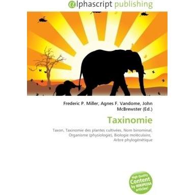 Taxinomie, Fachbücher von Agnes F. Vandome, Frederic P. Miller, John McBrewster