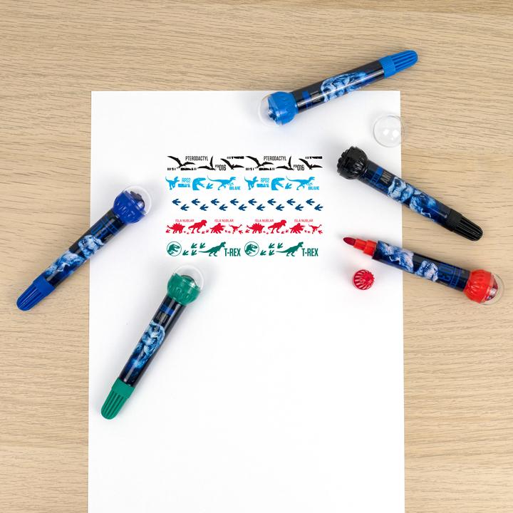 Productafbeelding Undercover Jurassic World 2-in-1 motief stempelset