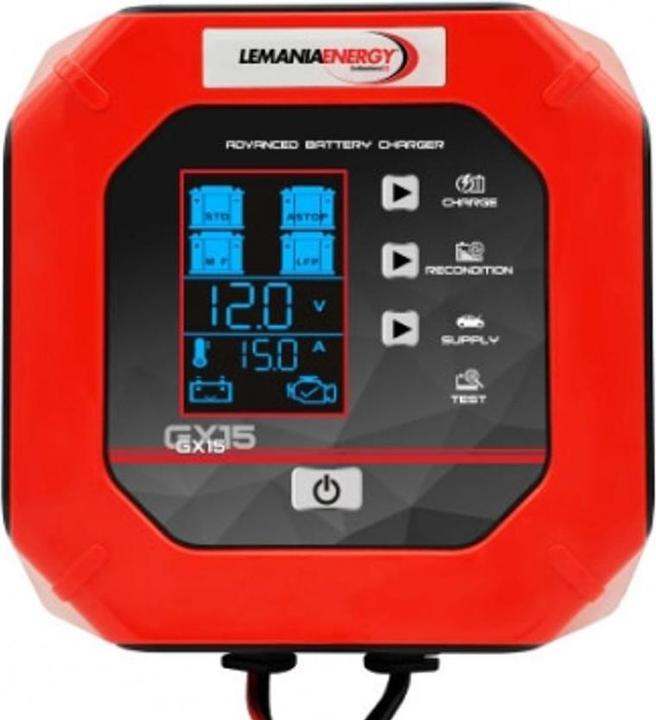 Image du produit Lemania Gx15 Chargeur intelligent (12V, 24V, 15 A)