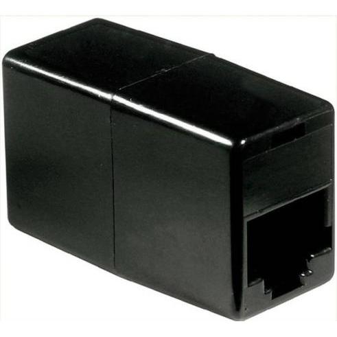 Basetech Western Adapter (1x RJ45-Buchse 8p4c (RJ45 (1x)), Netzwerkadapter, Schwarz