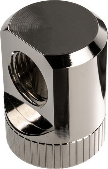 Actual product image EKWB EK-Torque Adapter 90 degrees G1/4 inch AG to G1/4 inch IG - rotatable, nickel