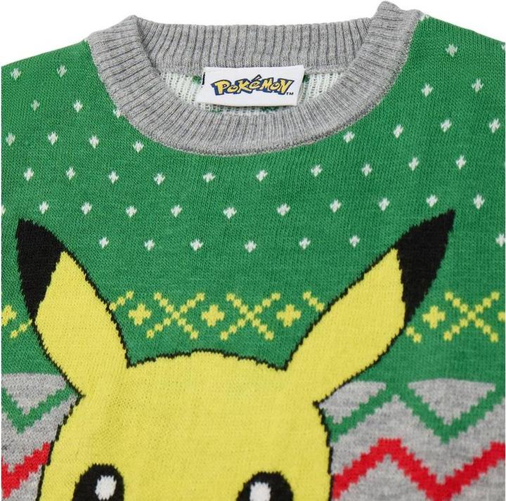 Image du produit Pokémon - Pull Noël motif Pikachu - Garçon (146, 152)