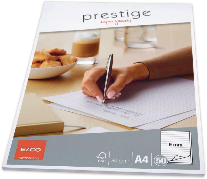 Produktbild Elco Schreibblock Prestige (A4, Liniert, Weicher Einband)