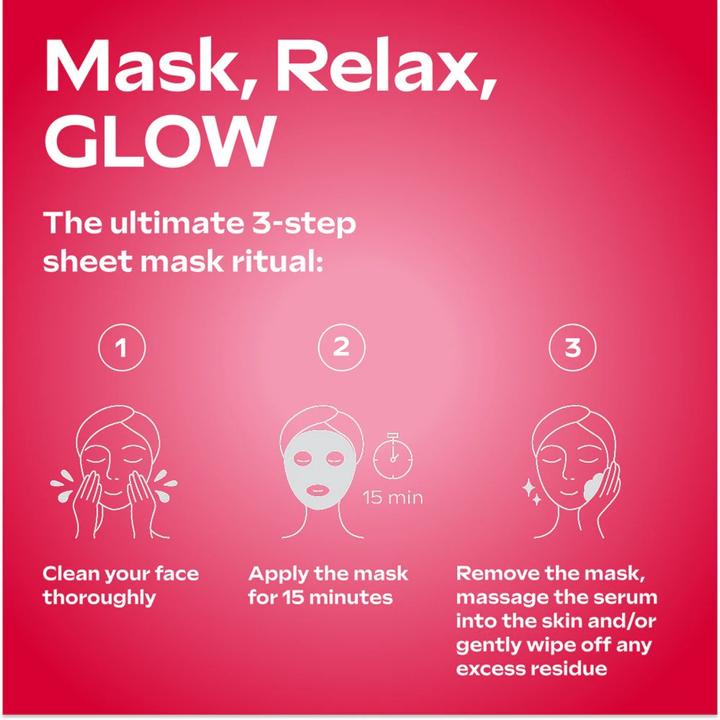 Produktbild Weleda Exo Boost Glow Sheet Mask 20ml (28 g)