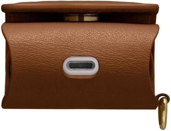 Produktbild Spigen La Manon AirPods Case PU Leather brązowy/brown 074CS26378 (Kopfhörer Hülle)