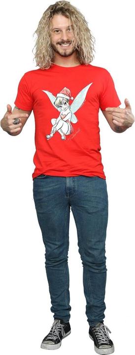 Immagine prodotto Disney Tinkerbell Christmas Fairy Maglietta Uomo (XL)
