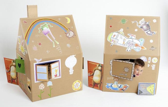 Produktbild Kartonhaus