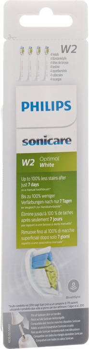 Immagine prodotto Philips Sonicare W2 Bianco ottimale (4 x)