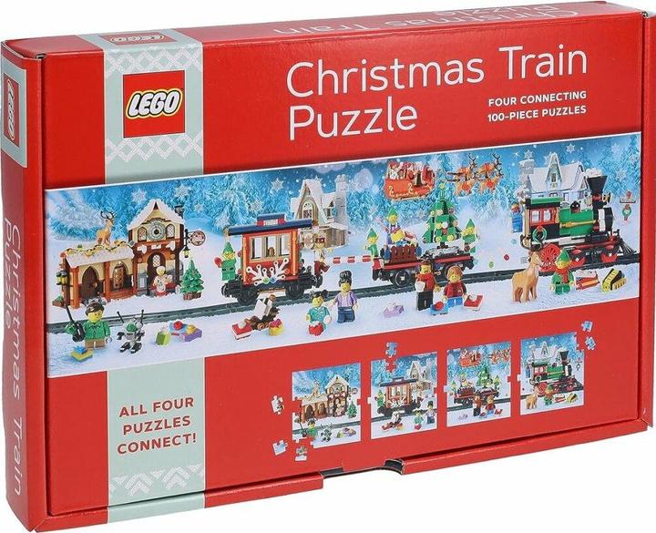 Produktbild Abrams & Chronicle LEGO Christmas Train Puzzle (100 Teile)