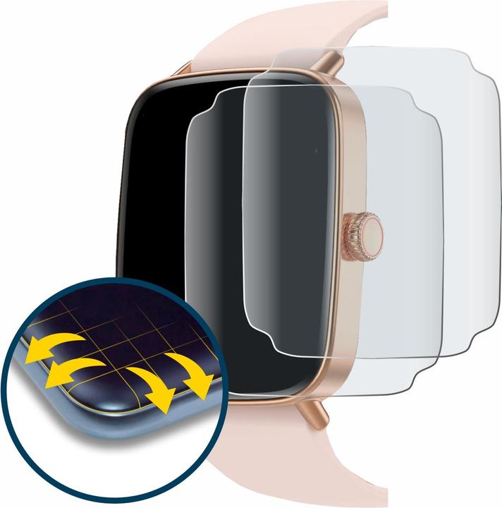 Produktbild BROTECT Fullscreen Schutzfolie Displayschutz Folie Matt Entspiegelungsfolie