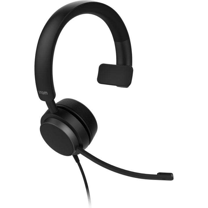 Snom A310M Headset (Kabelgebunden, USB-A), Office Headset, Schwarz