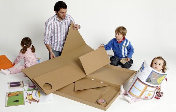 Produktbild Kartonhaus