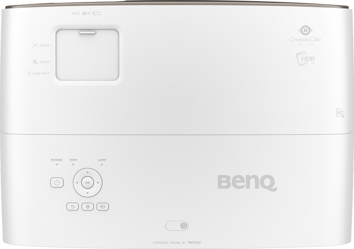 Actual product image BenQ W2710 (UHD, 2200 lm, 1.13 - 1.47:1)