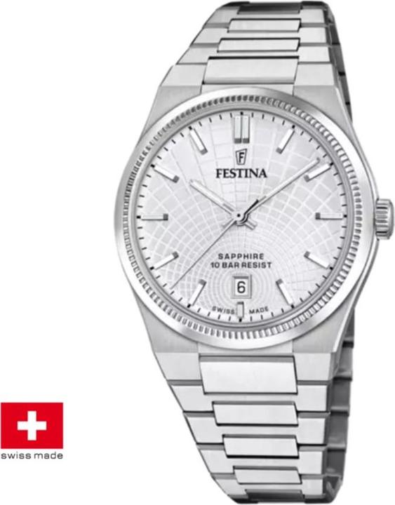 Immagine prodotto Festina Swiss Made da uomo (Orologio da polso analogico, 40 mm)