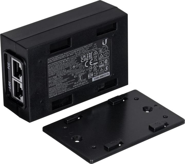 Actual product image Ubiquiti Passive PoE injector (802.3at (PoE+), 24 W)