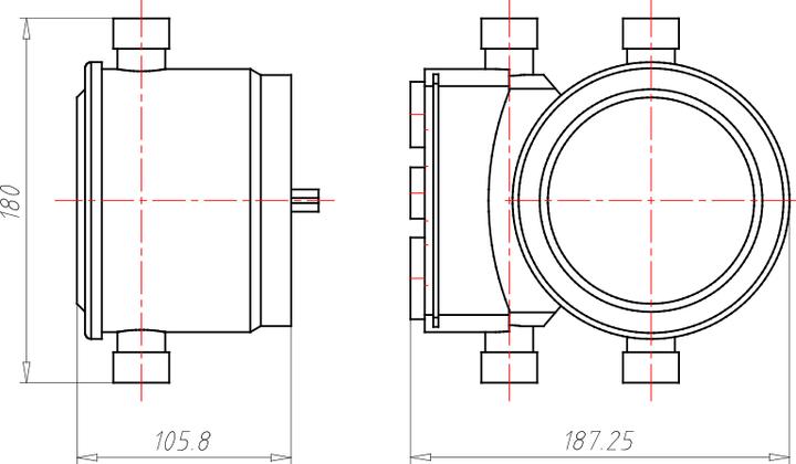 Productafbeelding Kaiser KAI 1281-15 Inbouwbehuizing, HaloXÂ® 100 met, meerdere buisjes inbrengen