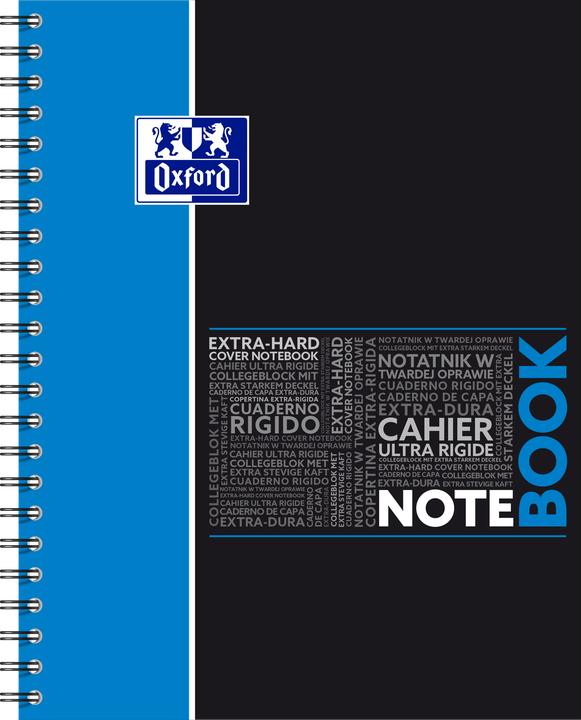 Produktbild Oxford Collegeblock Notebook (A4+, Liniert, Harter Einband)