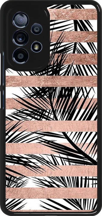 Produktbild PhoneLook Hülle Palm trees gold stripes (Samsung Galaxy A53 5G)