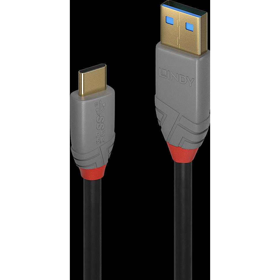 Lindy Anthra Line (1 m, USB 3.1), USB Kabel
