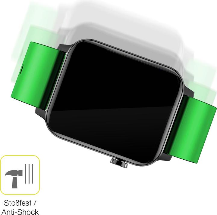 Produktbild Dipos Displayschutzfolie Full-Cover 3D (Judneer 1,4 Zoll Smartwatch)