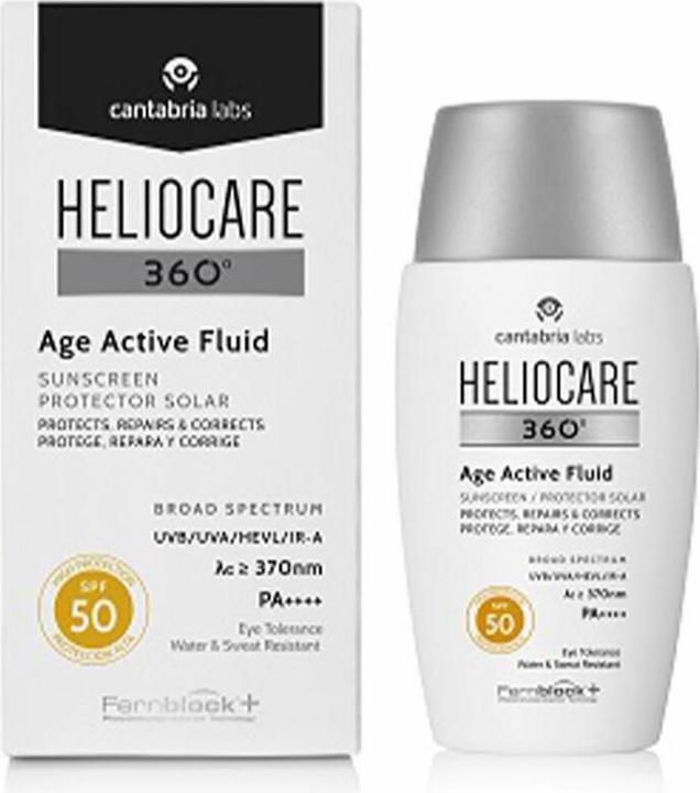 Produktbild Heliocare 360 Age Active Fluid Spf50 50ml (Sonnencreme Gesicht, SPF 50, 50 ml)