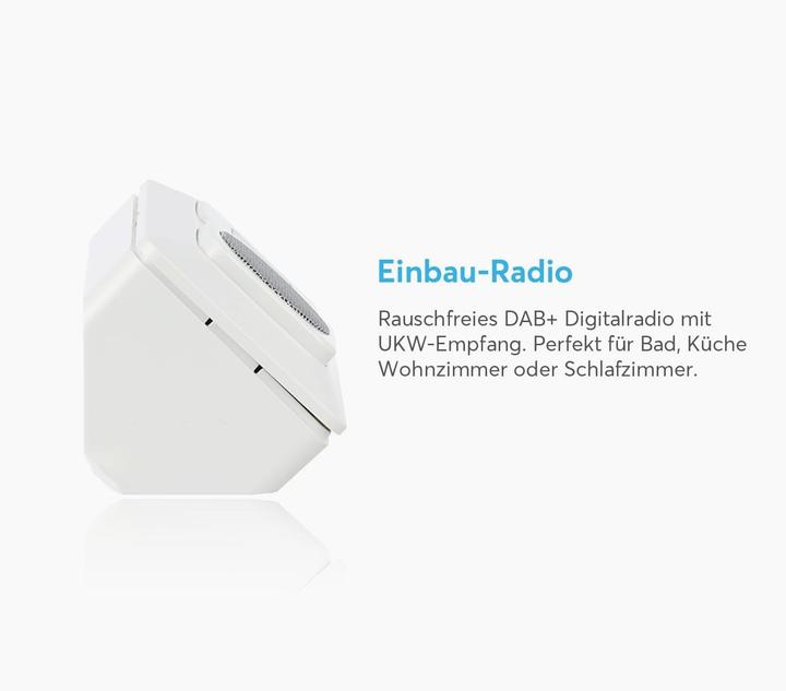 Actual product image Busch-Jaeger Busch-Radio DAB+ complete set for corner mounting (DAB+, FM)