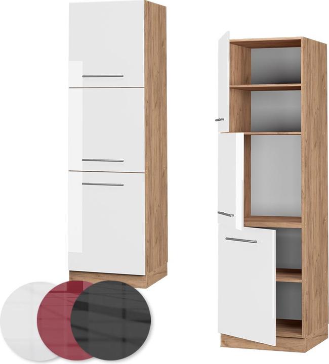 Produktbild Vicco Herdumbauschrank Fame-Line (60 x 58 x 206.80 cm)