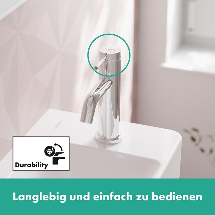 Produktbild hansgrohe Tecturis S Standventil 80 mit Hebelgriff für Kaltwasser oder vorgemischtes Wasser, Ausl