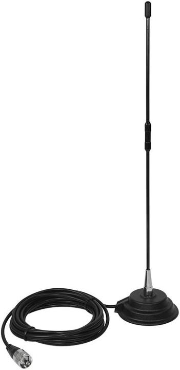 Actual product image PNI Escort HP 62 CB radio package and Extra 40 antenna with magnet included in the scope of delivery