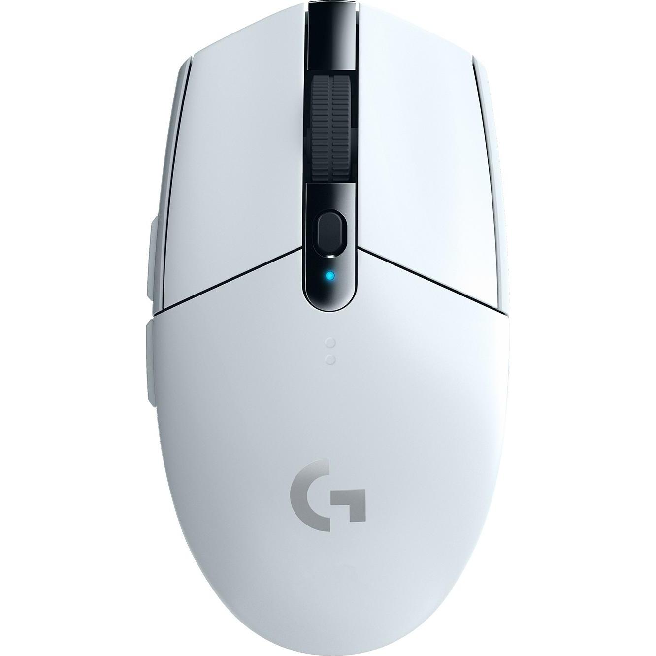 Logitech G G305 (Kabellos), Maus, Weiss