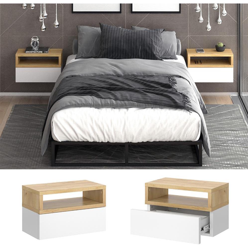 Thumbnail - Vicco, Nachttisch, Urbano (45 x 28 x 25 cm)