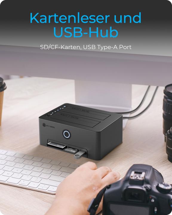 Actual product image Icy Box IB-1233CL-CR
